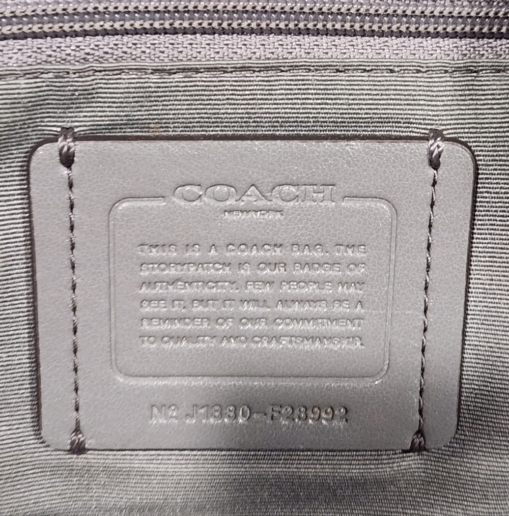 Coach Lexy Pebble Leather - Style F28992 - Picture 7 of 15